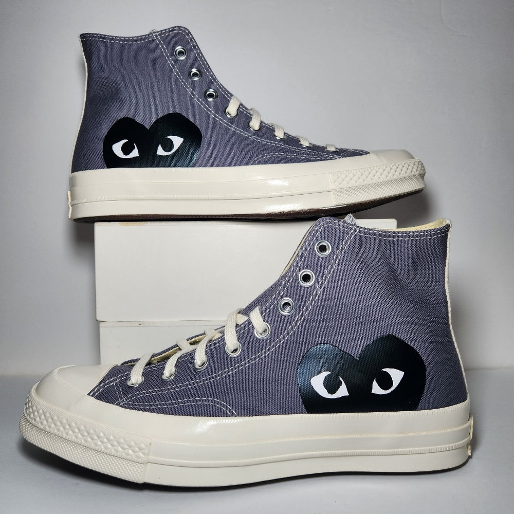 Comme des garcons gray chuck 70